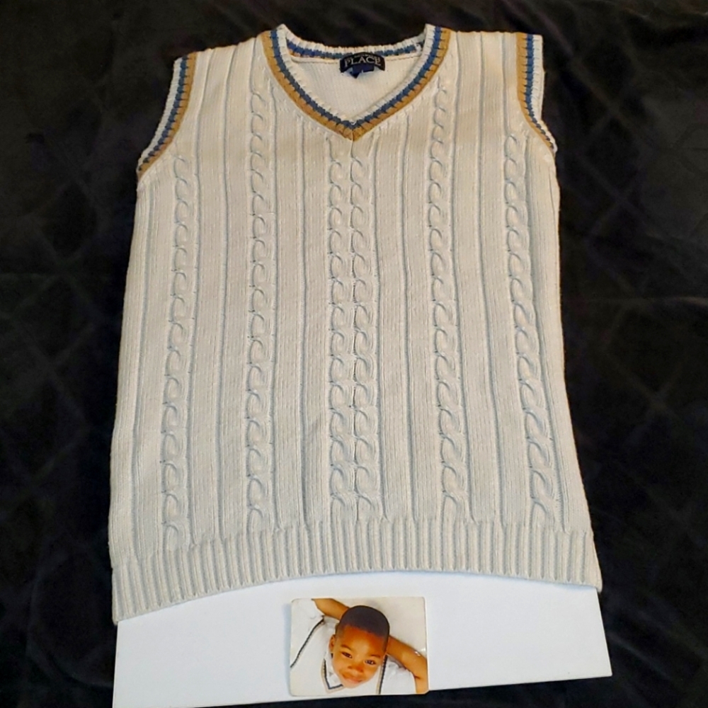 Children's Place boys sweater vest